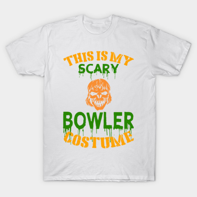 This Is My Scary Bowler Costume T-Shirt-TOZ